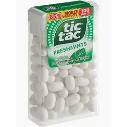 Fresh Mint T100 Singles 1.7 Tic Tac  1.7oz  24/12                