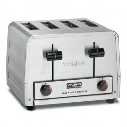 Waring Commercial WCT805B 4-Slice Heavy-Duty Commercial Toaster 208V
