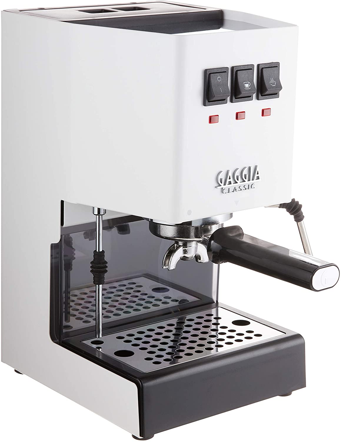 Gaggia RI9380/48 Classic Pro Espresso Machine, Polar White