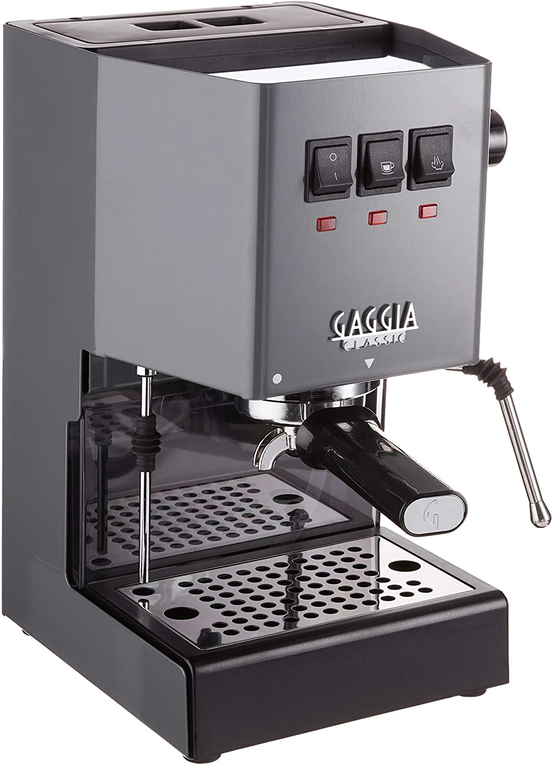 Gaggia RI9380/51 Classic Pro Espresso Machine, Industrial Grey